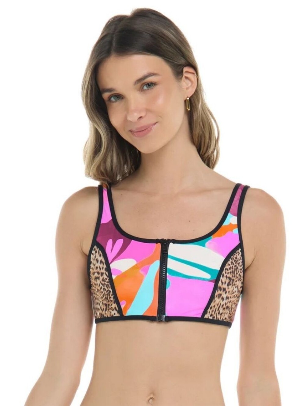Body Glove Groove You Spin Me Swim Top